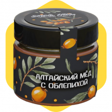 Алтайский мёд с облепихой